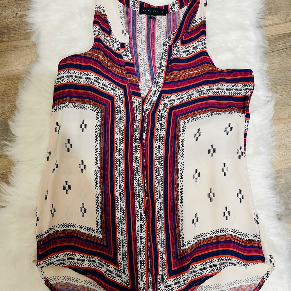 Sanctuary Sleeveless Blouse